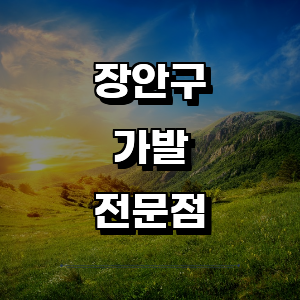 수원 장안구 가발