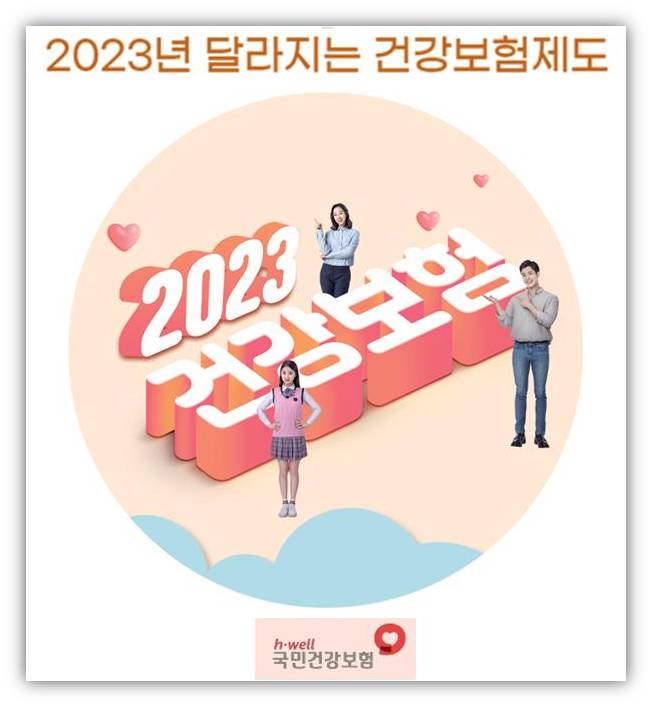 2023년 달라진 국민건강보험 제도 소개