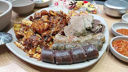  파주 맛집 신의주순대와 쭈꾸미 순대와 직화쭈꾸미를 한번에