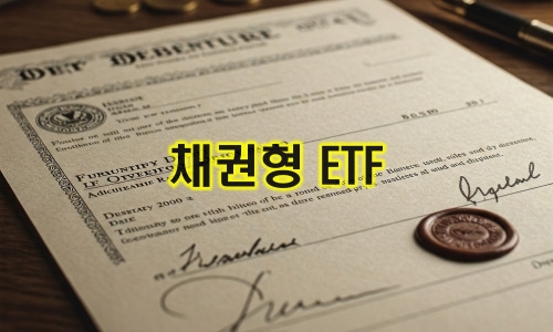 채권형 ETF의 특징과 종류