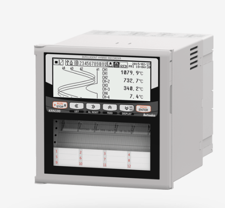 오토닉스 KRN100&#44; 하이브리드형 온도 기록계 사진