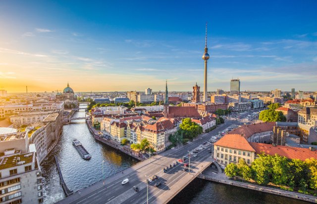 유럽의 새 관문 독일의 수도 베를린