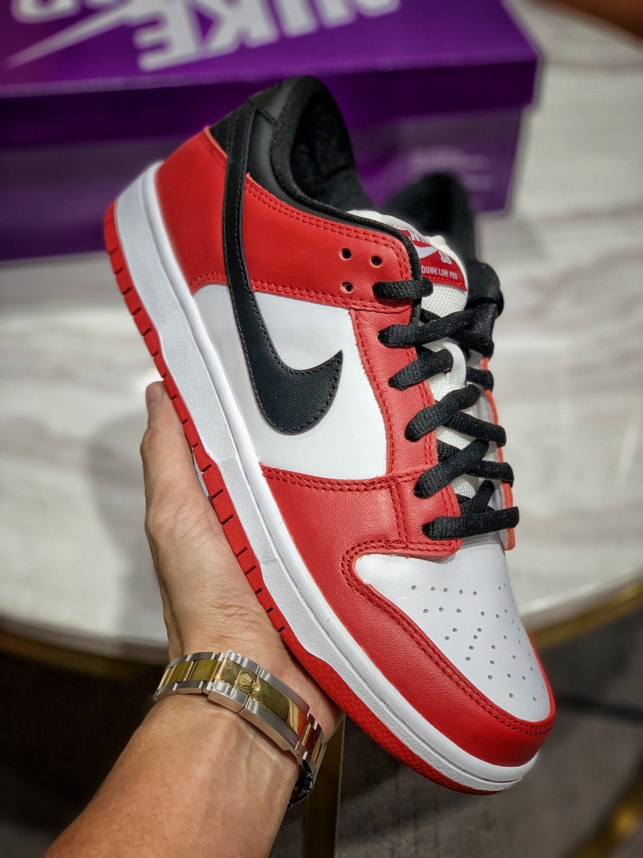  [NIKE] H12 나이키 SB 덩크 로우 시카고 CHICAGO BQ6817-600
