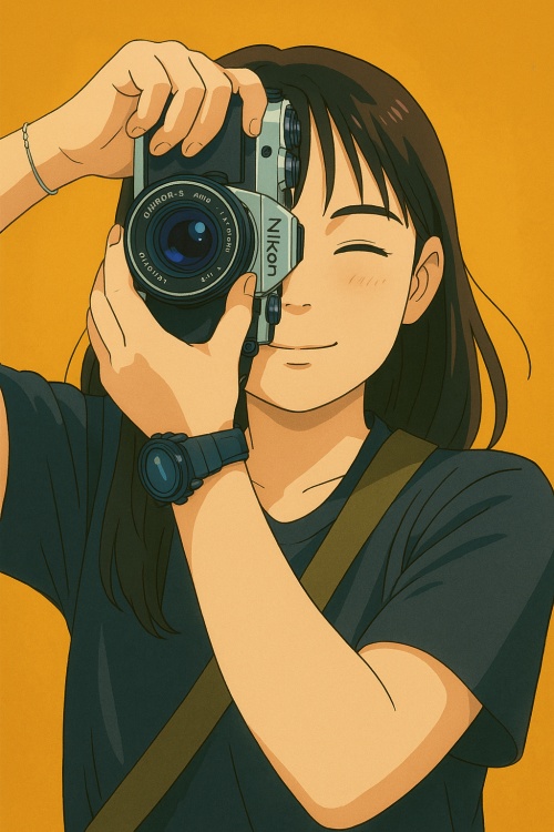 지브리 스타일 변환 후 사진