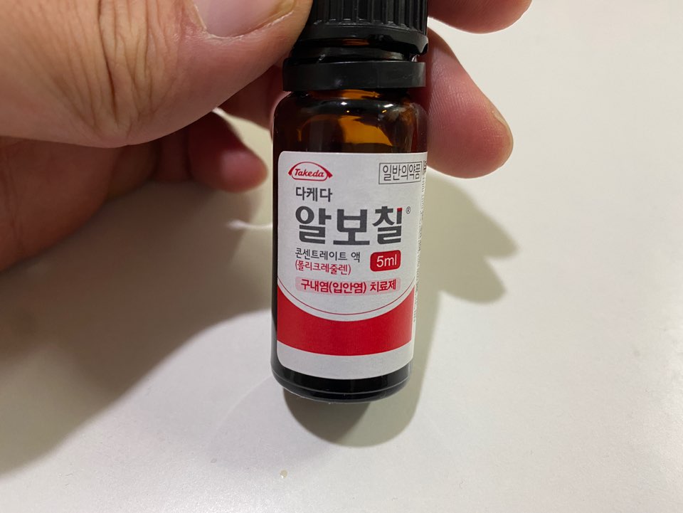  구내염 치료제 알보칠 사용법 및 효과