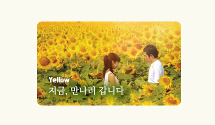 노랑색 지금 만너러 갑니다