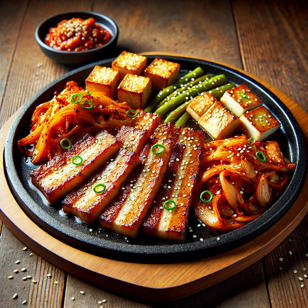 삼겹살두부김치볶음 사진