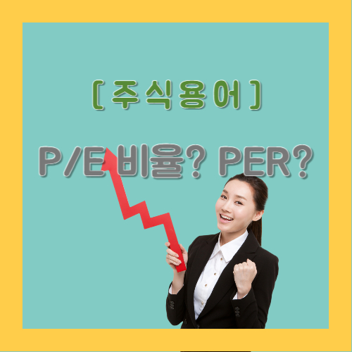 주식용어 p/e 비율? per?