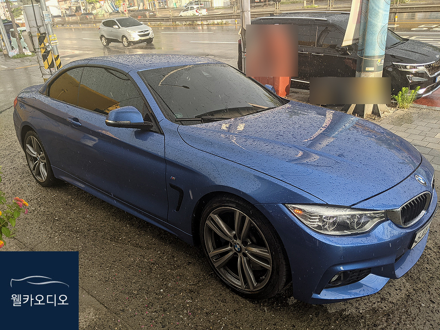  BMW 428i 오디오 수리 NBT_EVO 오디오 네비게이션 실행불가, 음악컬렉션 재생불가, 블루투스 작동 불가 수리