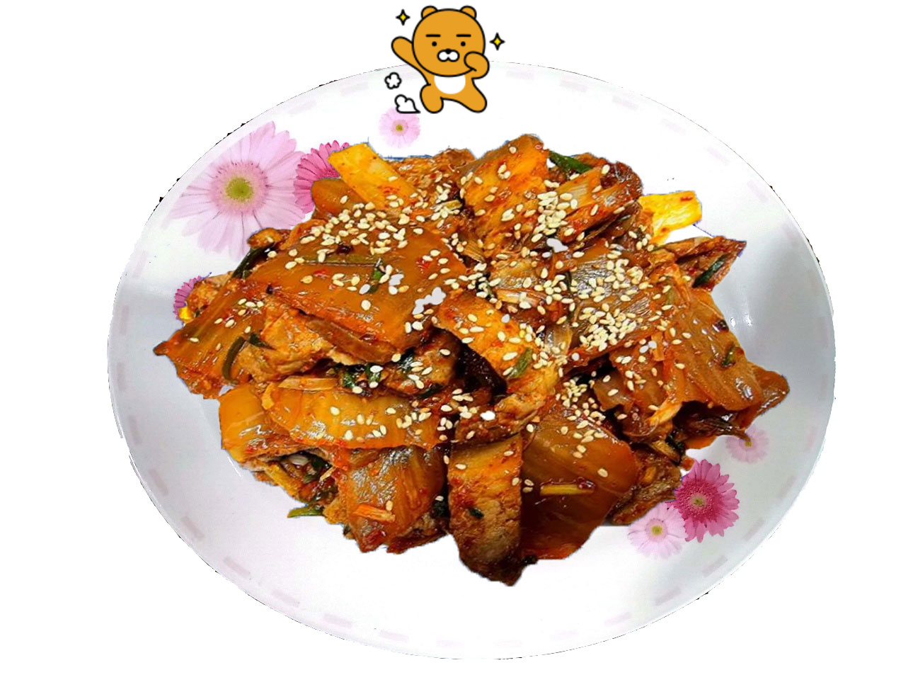  삼겹살 김치볶음