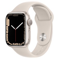  Apple 애플워치 7 알루미늄 케이스 + 스포츠 밴드, 그린 케이스, 클로버 밴드, 200원후기확인 (13418)