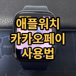  애플 워치 카카오페이 결제하는 방법