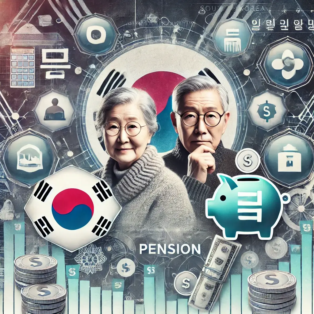 대한민국 국민연금을 표현한 사진