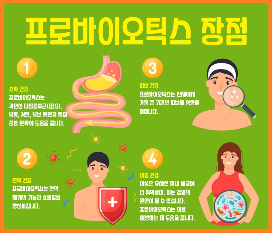 프로바이오틱스 장점