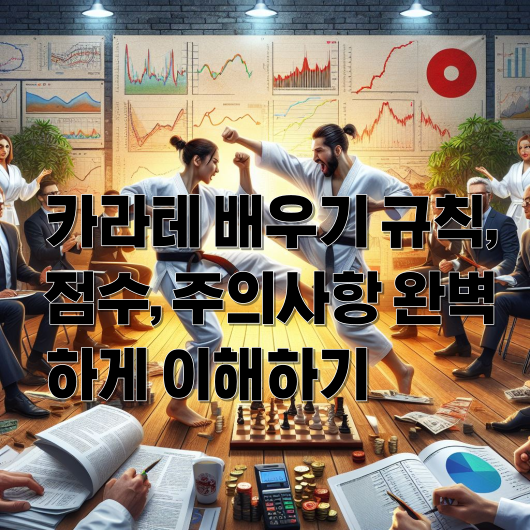  카라테 배우기 규칙, 점수, 주의사항 완벽하게 이해하기