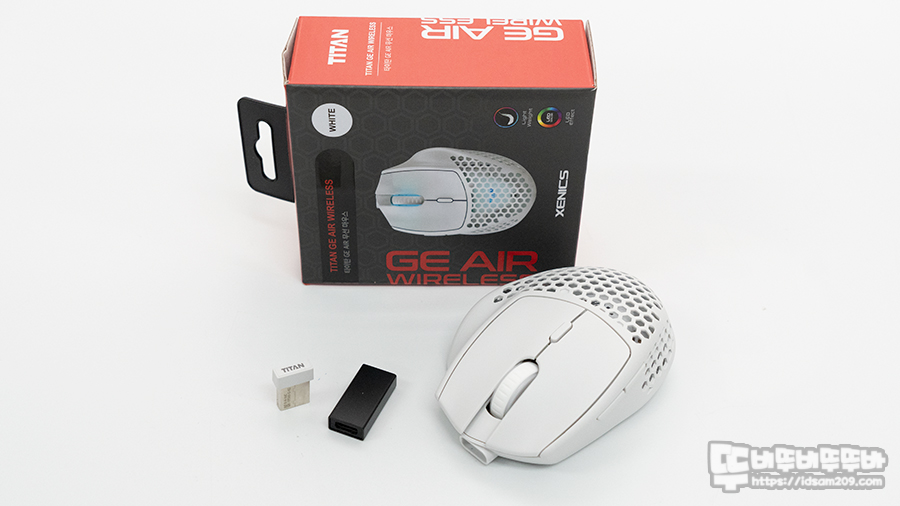  제닉스 신제품 GE Air Wireless 게이밍 마우스