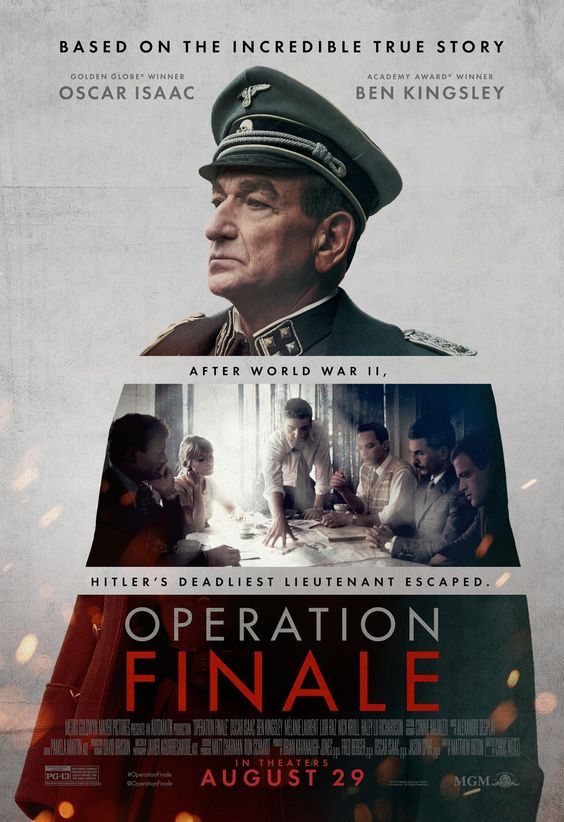 오퍼레이션 피날레(Operation Finale) 포스터