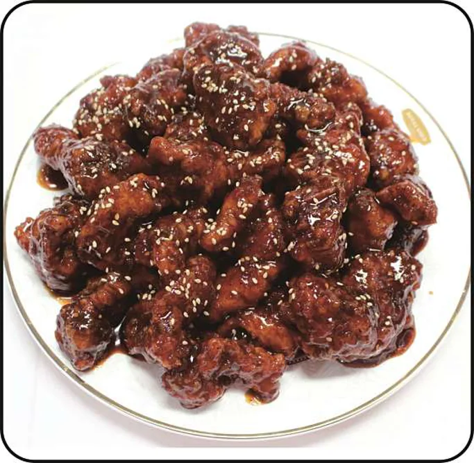단양흑마늘닭강정