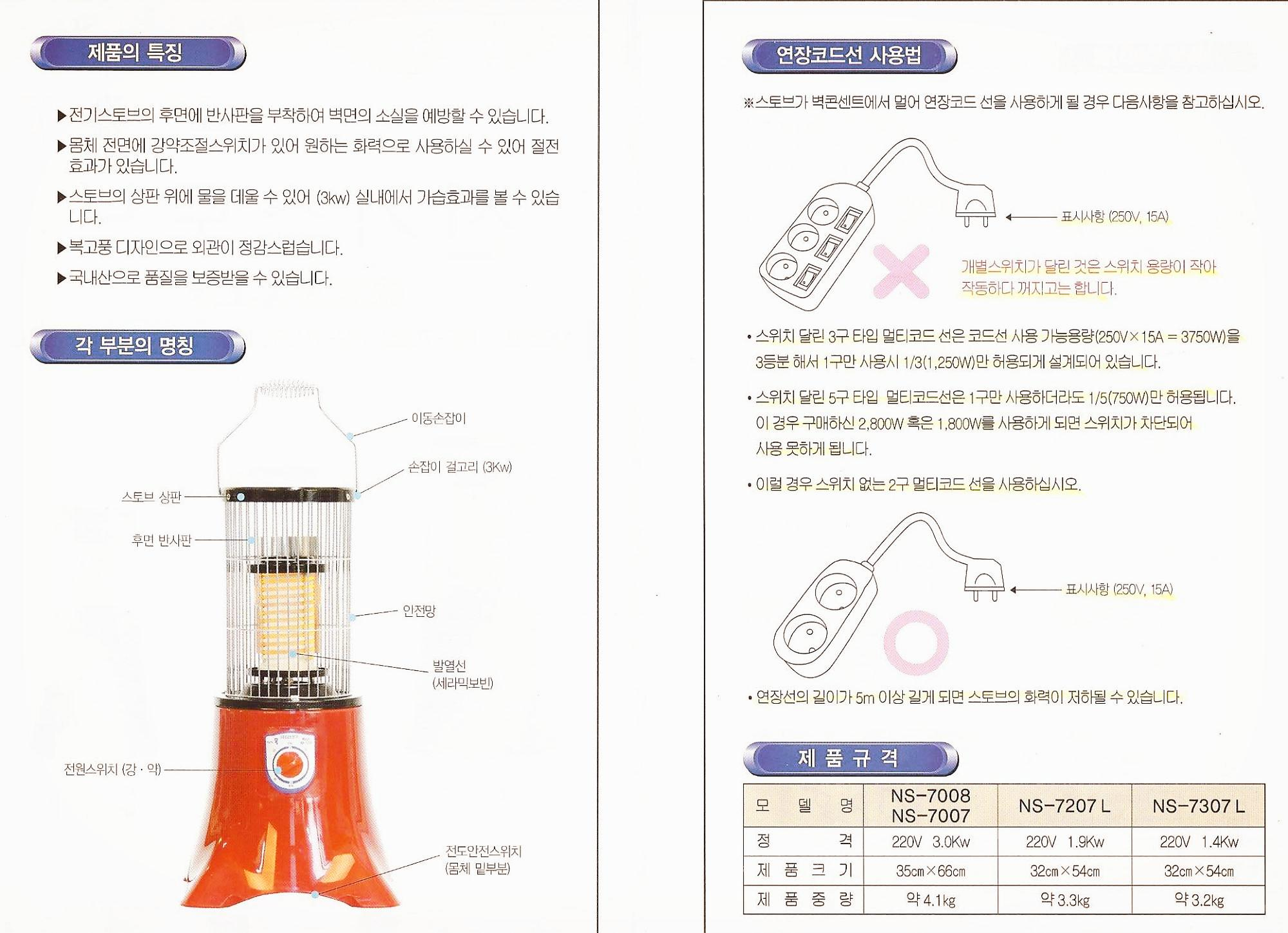  (전열기구 사용시) 멀티탭이 자꾸 꺼지는 이유?