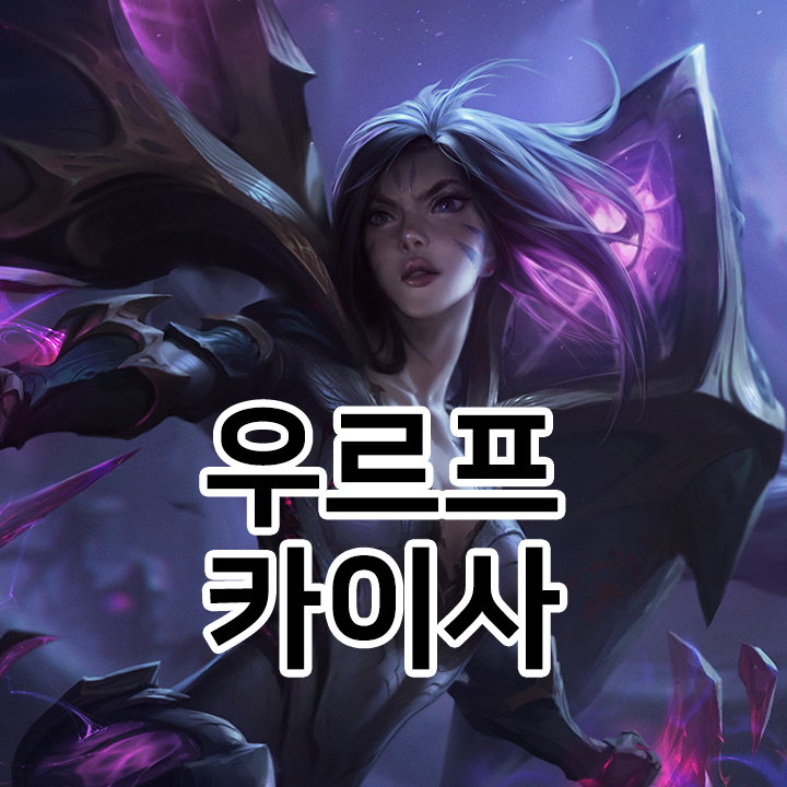  우르프 카이사 룬 & 템트리 & 스킬트리  롤우르프2021 시즌11