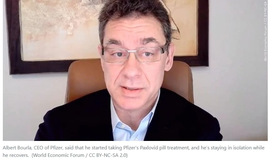  화이자 CEO도 4차 접종에 코로나 걸려 ㅣ 윤 정부는 문 정권의 백신 옵션 계약 내용 공개해야 Pfizer CEO tests positive for COVID-19