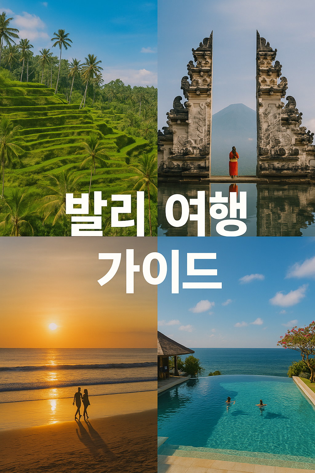 발리 여행 가이드｜가성비 휴양부터 인생 리조트까지, 완벽 일정 정리
