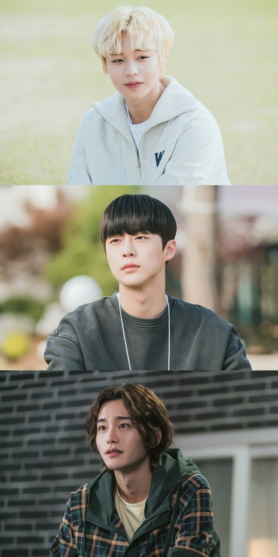  '멀리서 보면 푸른 봄' 박지훈·배인혁·최정우, 눈호강 캠퍼스 꽃미남