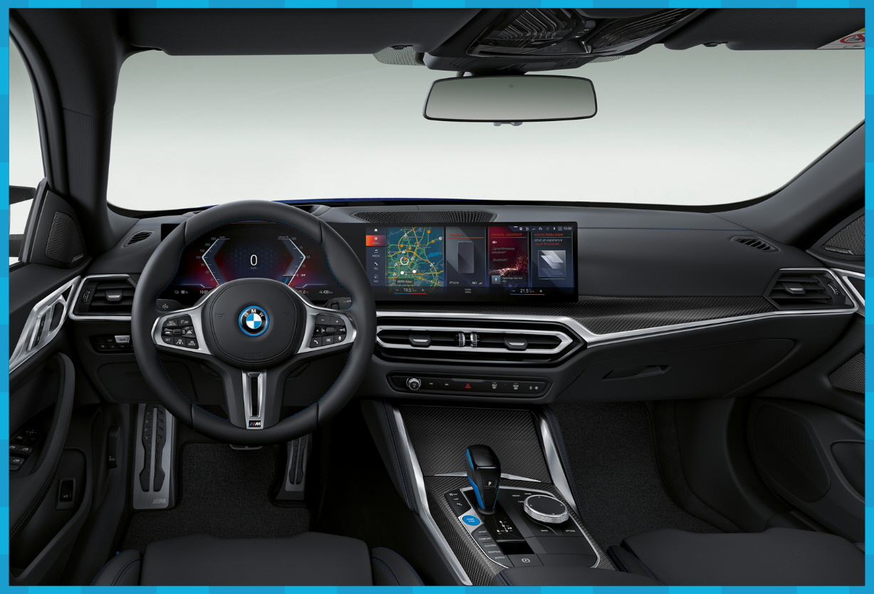BMW-i4-m-그란쿠페-실내디자인-센터페시아