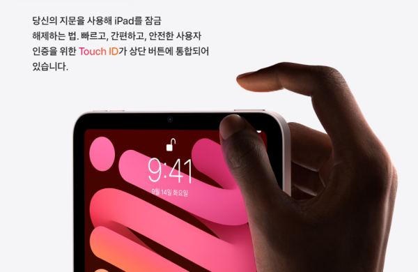 아이패드 미니 Touch ID