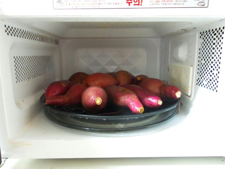 전자레인지 고구마 말랭이 / 맛탕 만들어봤어요