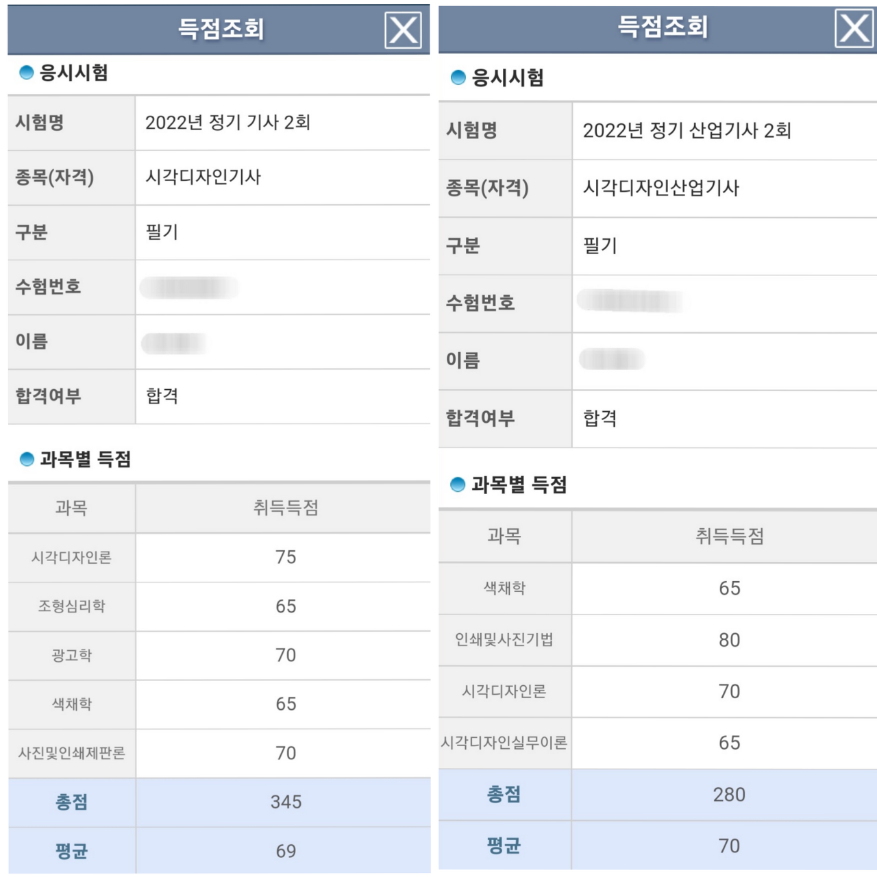  시각디자인기사 합격후기(취업 정보 포함)