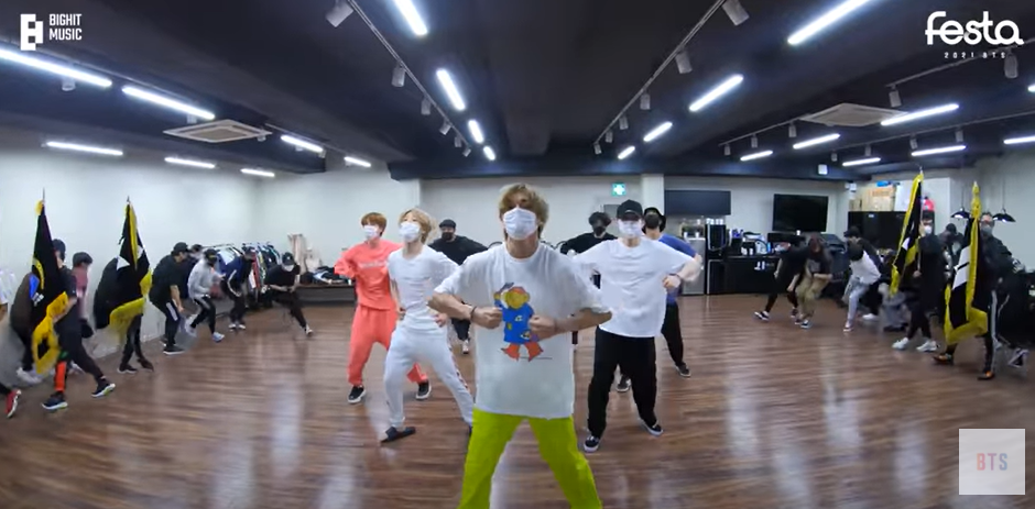  2021 BTS FESTA _(3)604 방탄소년단 안무영상 1,2,3