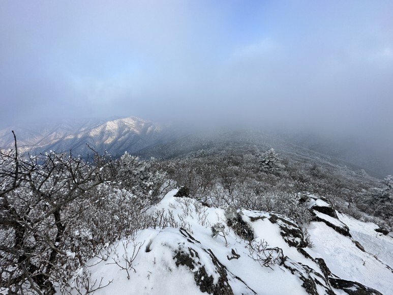 덕유산 등산코스 상고대