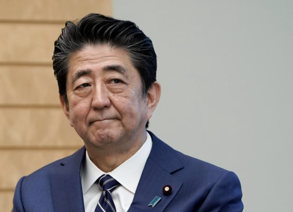 아베 전 일본 총리