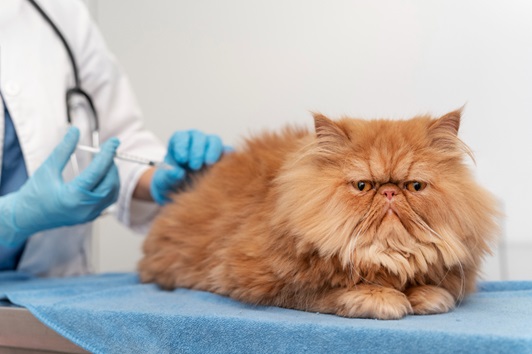 고양이 백혈병 백신 접종