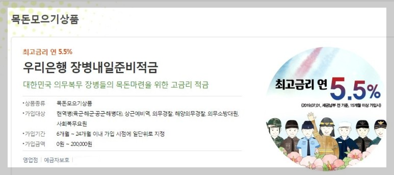군인적금