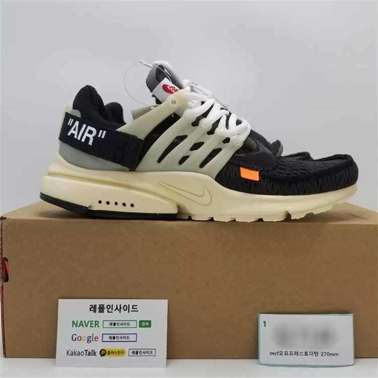  [NIKE] 나이키 X 오프화이트 프레스토 THE TEN AA3830-001 남녀공용 (OWF공장)