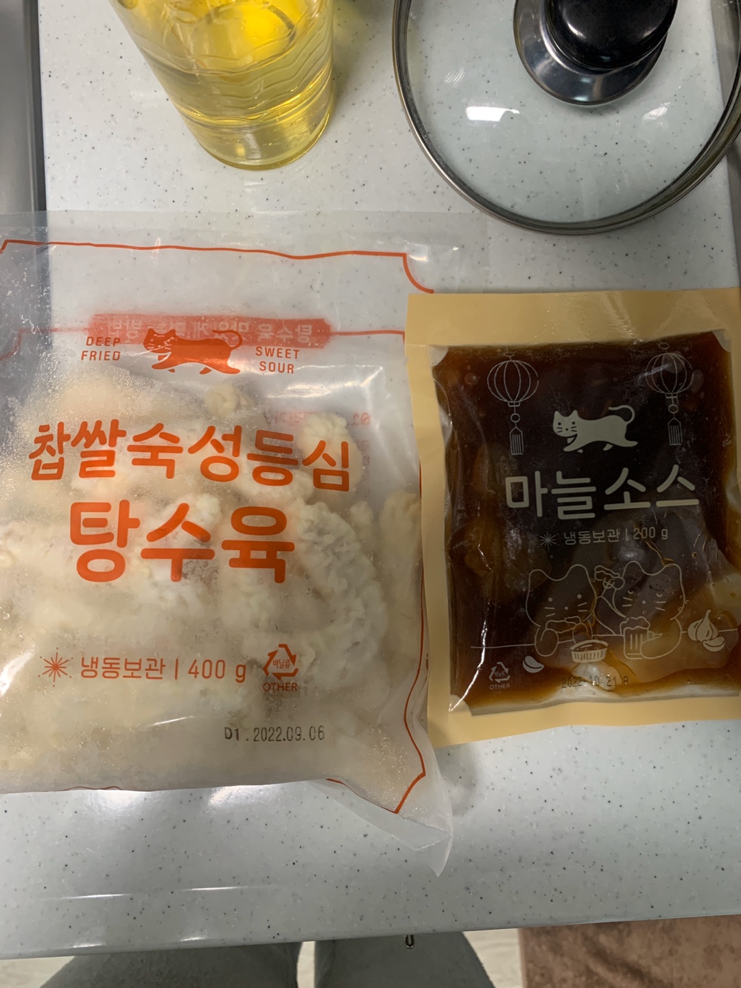 쿠캣탕수육소스사진
