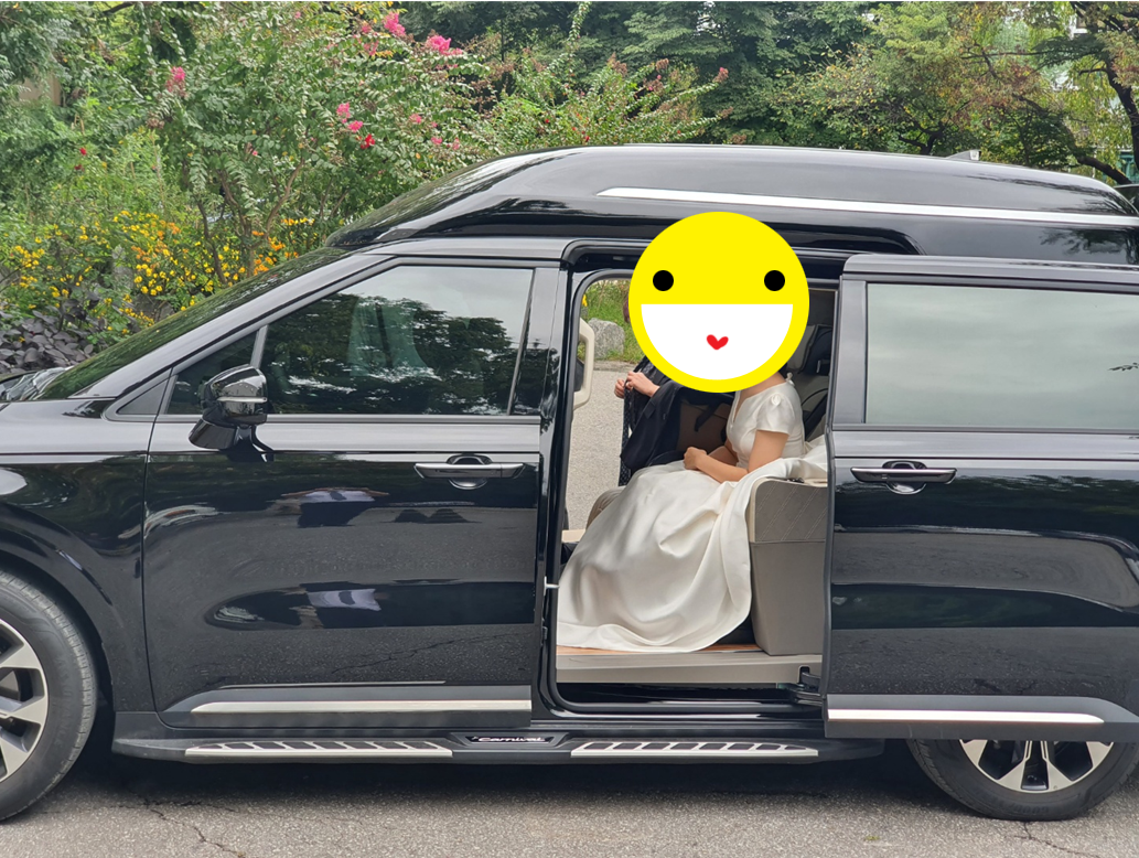  남산예술원 웨딩카 혼주차량 신부님 대만족 의전 킹덤 기사포함 최저가 서비스