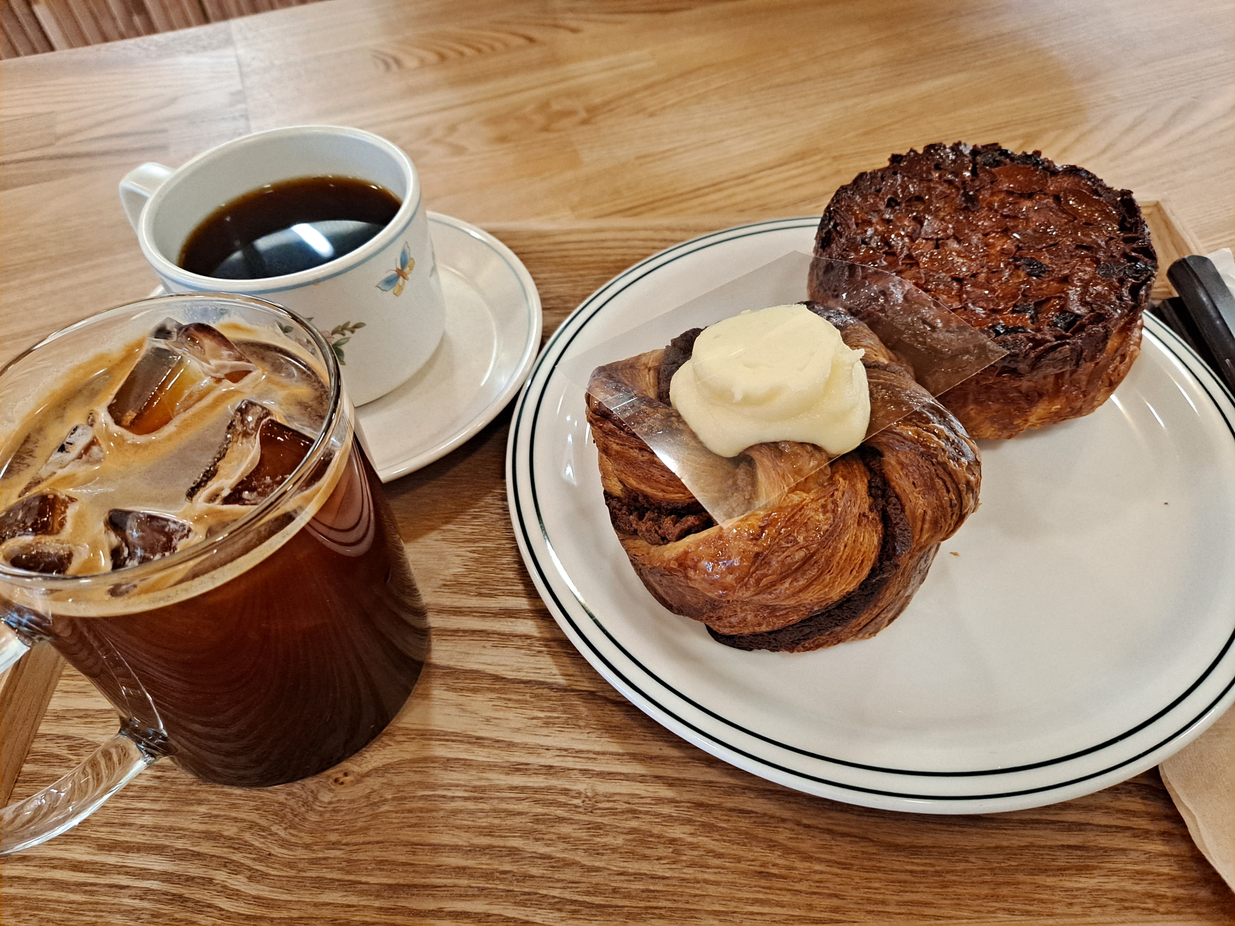  구로 NC백화점 카페,빵집 추천 / '아이덴티티커피랩 x 우스블랑' , 드립커피 맛집