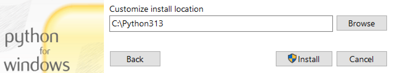 설치 경로 설정