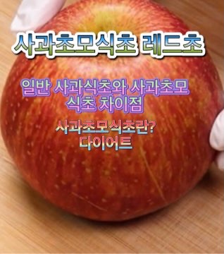 사과초모식초-다이어트-효과