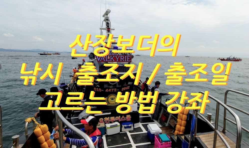  낚시관련 궁금증 상담해드립니다. (네이버 지식in Expert)