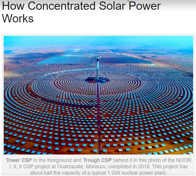거울로 만든 '집광형 태양열 기술(CST)'의 한계 극복 기술: 호주 국립과학청 CSIRO VIDEO: Australia made a breakthrough in using mirrors to generate solar power