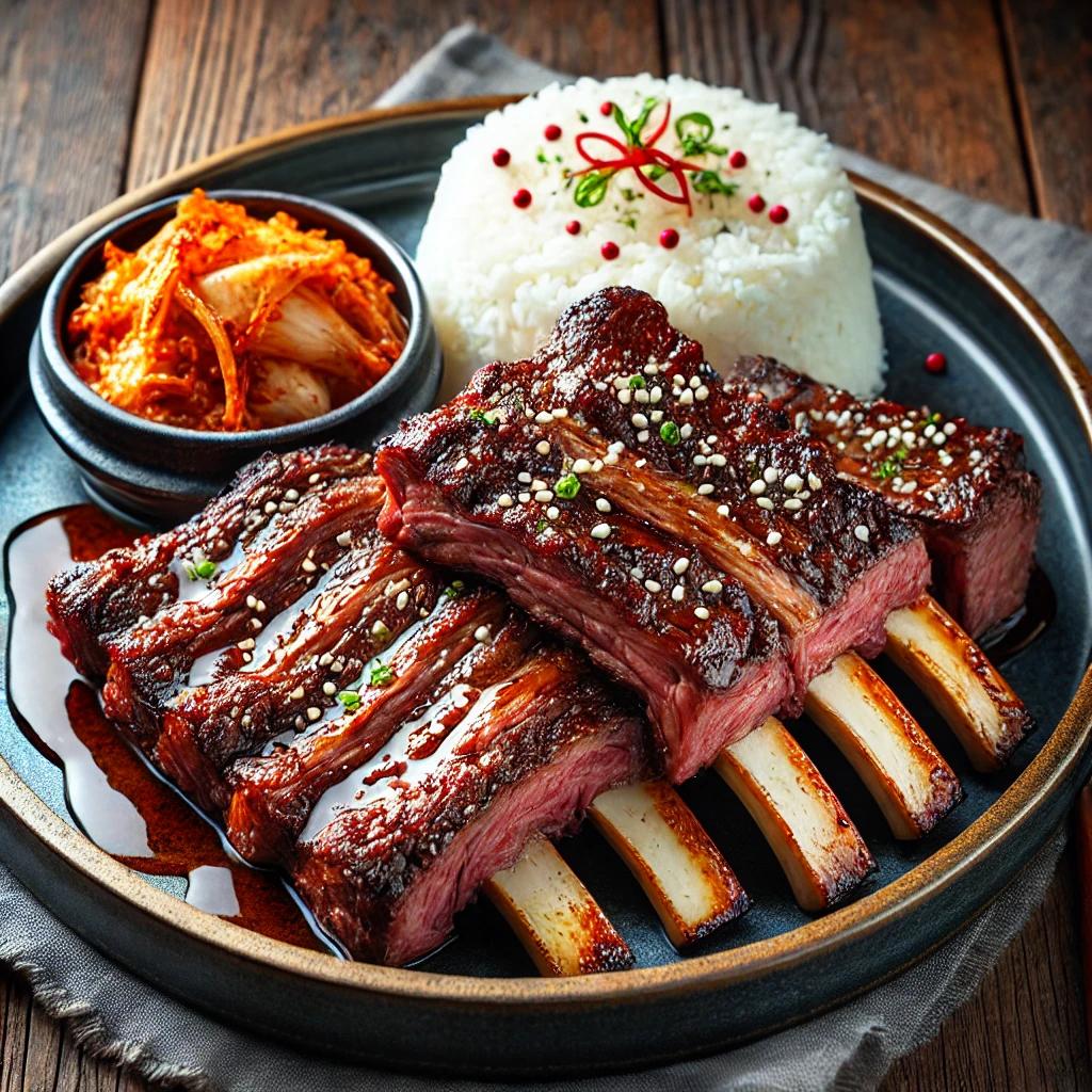 la갈비 1kg 미국산 초이스