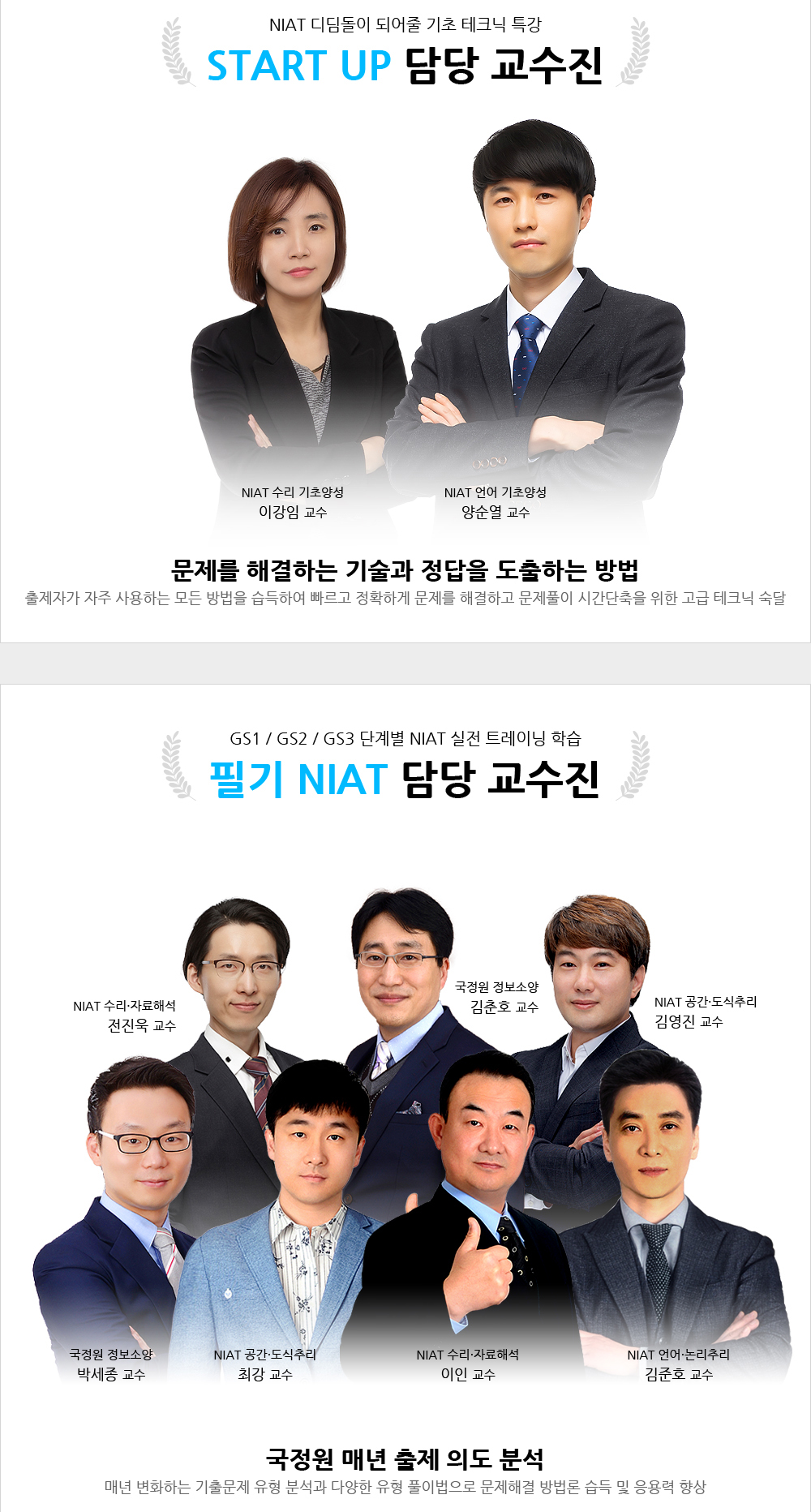 국정원 채용 대비 학원과정 (자소서, NIAT, 논술, 면접)