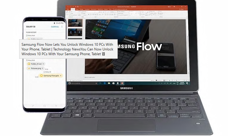 samsung flow for pc