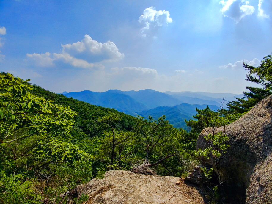 한국 명산 충북 문경 조령산 등산 mountain hiking