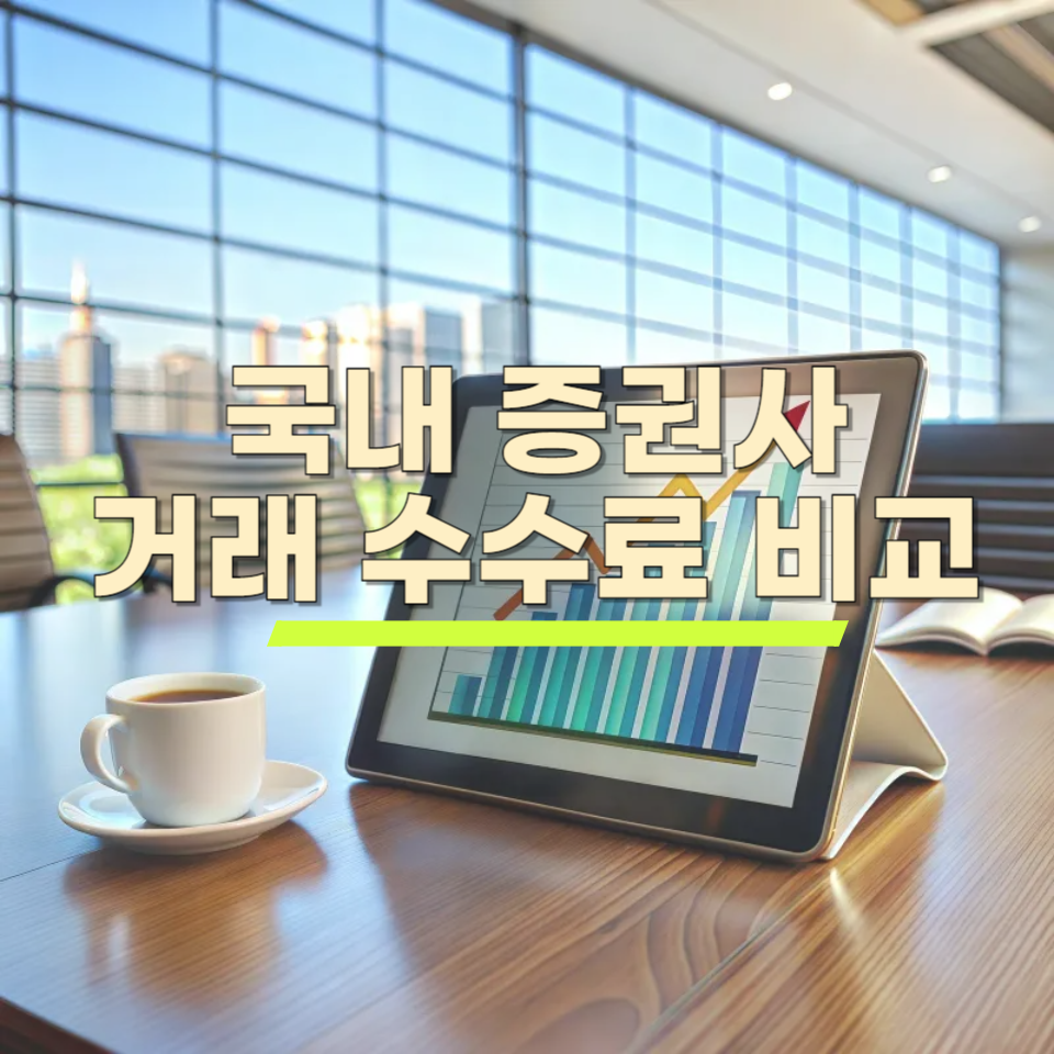 증권사-증권사거래수수료-증권사해외주식수수료-증권사국내주식수수료-증권사계좌개설혜택비교