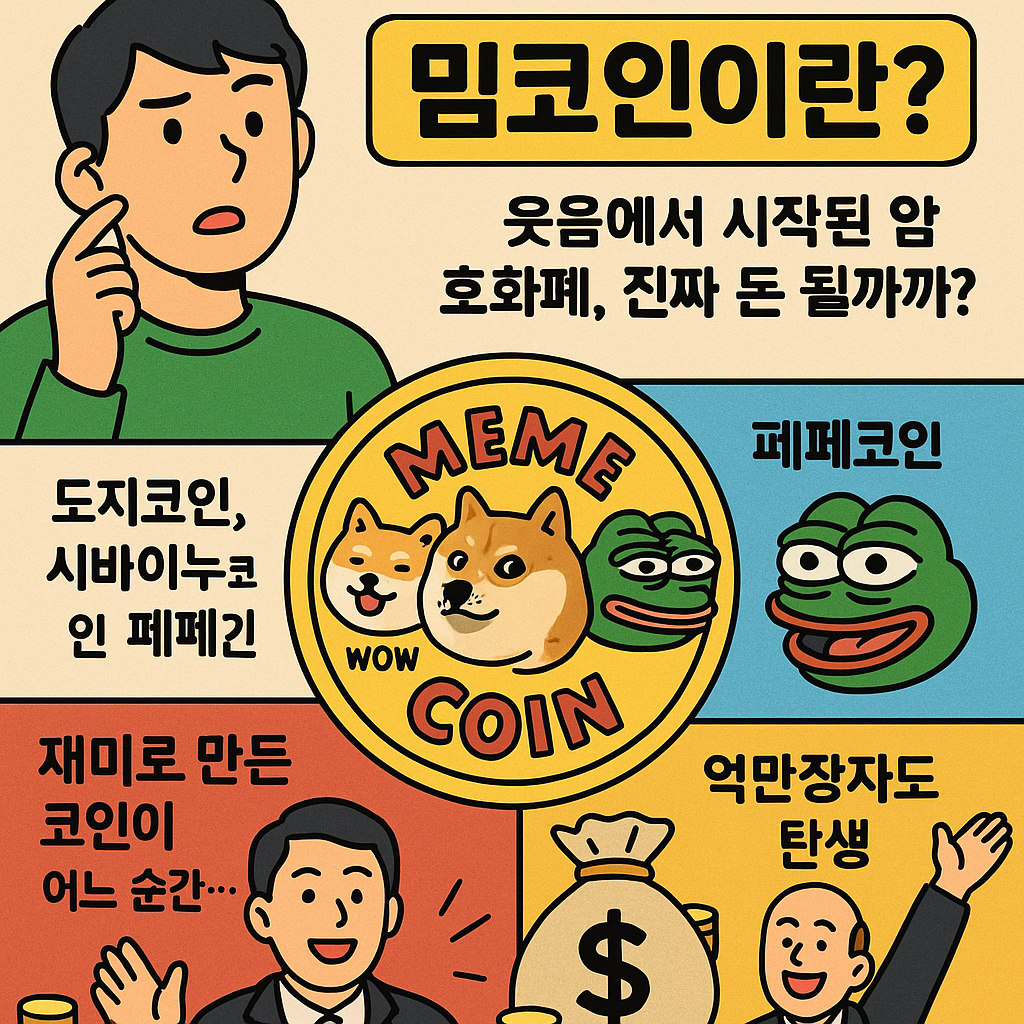 밈코인이란? 웃음에서 시작된 암호화폐, 진짜 돈 될까?